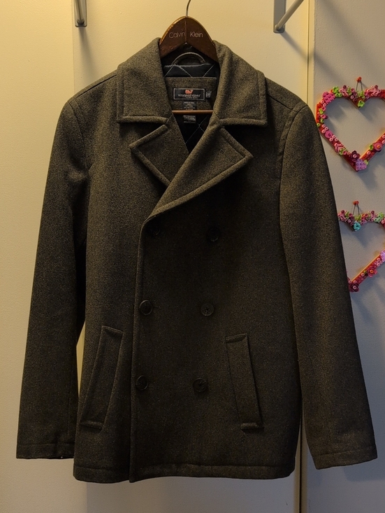 Vineyard Vines Other - Vineyard Vines Grey Pea Coat Size Small
